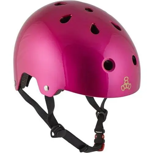 Kask - triple eight dual certified skate helmet (pink) rozmiar: l/xl Triple eight