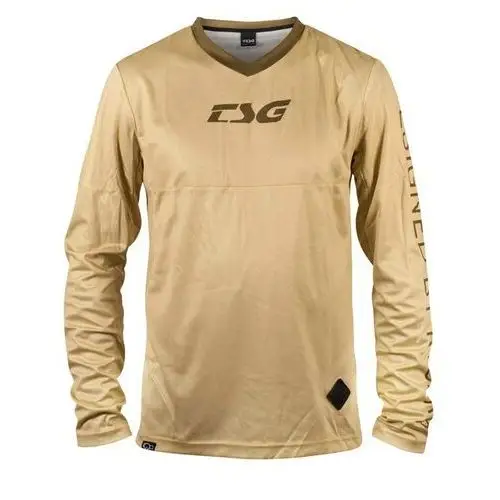 Ubranie sportowe - mf1 jersey l/s beige/olive (270) rozmiar: m Tsg