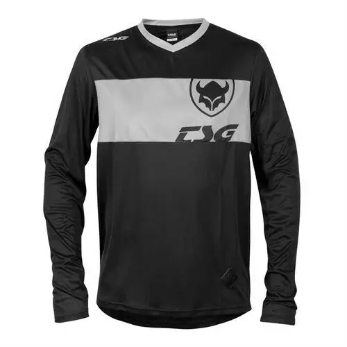 Tsg Ubranie sportowe - waft jersey ls black grey (460)