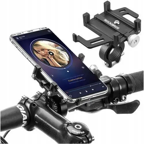 Uchwyt rowerowy RockBros 699-BK na kierownicę do telefonu na rower motor hu