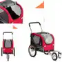 Wózek przyczepka rowerowa transportowa z plandeką do przewozu zwierząt psów do 20 kg Sklep on-line