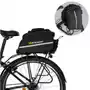 Duża torba rowerowa na bagażnik 35l + pokrowiec przeciwdeszczowy czarny Wozinsky Sklep on-line