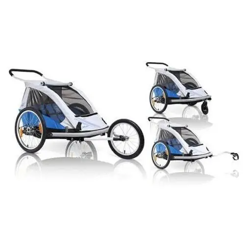 Przyczepka rowerowa dla dzieci bs c03 duo2 wózek buggy + jogger 3w1 Xlc